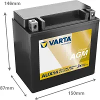 Varta Dynamic AUX - AUX14 - 12V - 13AH - 200A (EN)