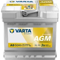 VARTA Dynamic AGM - A9 - 12V - 50AH - 540A (EN)