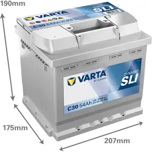 VARTA Dynamic SLI - C30 - 12V - 54AH - 530A (EN)