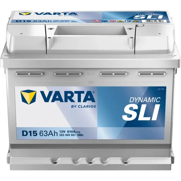 VARTA Dynamic SLI - D15 - 12V - 63AH - 610A (EN)