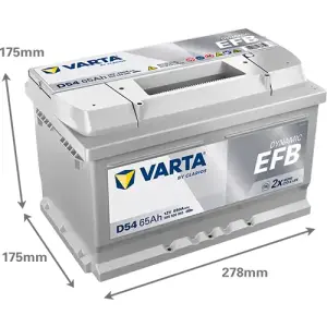VARTA Dynamic EFB - D54 - 12V - 65AH - 650A (EN)