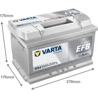 VARTA Dynamic EFB - D54 - 12V - 65AH - 650A (EN)