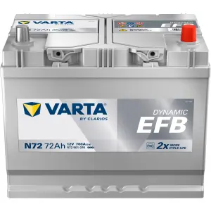 VARTA Dynamic EFB - N72 - 12 V - 72AH - 760A (EN)