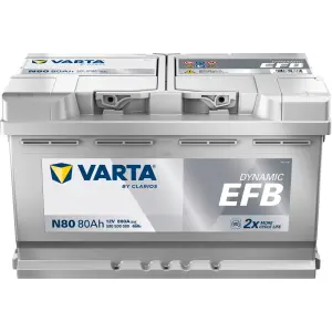 VARTA Dynamic EFB - N80 - 12V - 80AH - 800A (EN)