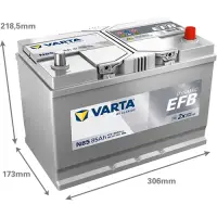 VARTA Dynamic EFB - N85 - 12V - 85AH - 800A (EN)