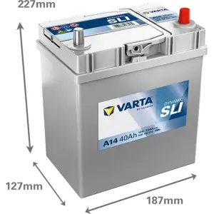 VARTA Dynamic SLI - A14 - 12V - 40AH - 330A (EN)