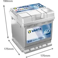 VARTA Dynamic SLI - B36 - 12V - 44AH - 420A (EN)