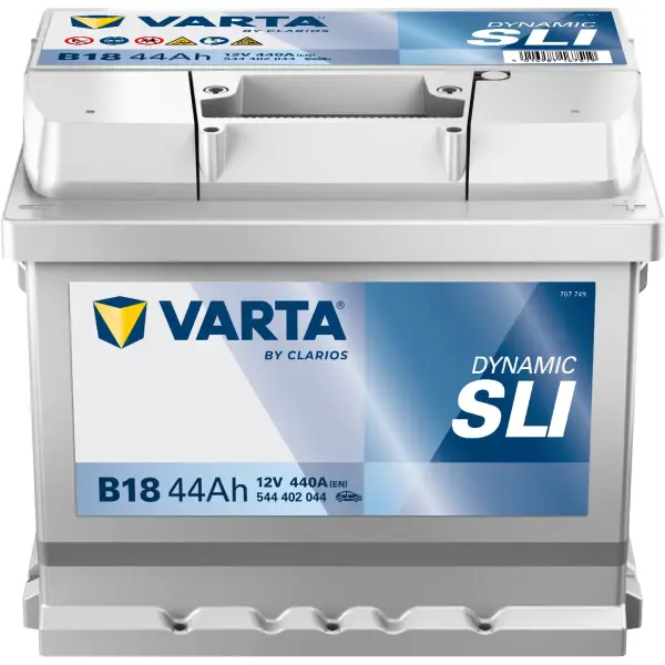 VARTA Dynamic SLI - B18 - 12V - 44AH - 440A (EN)