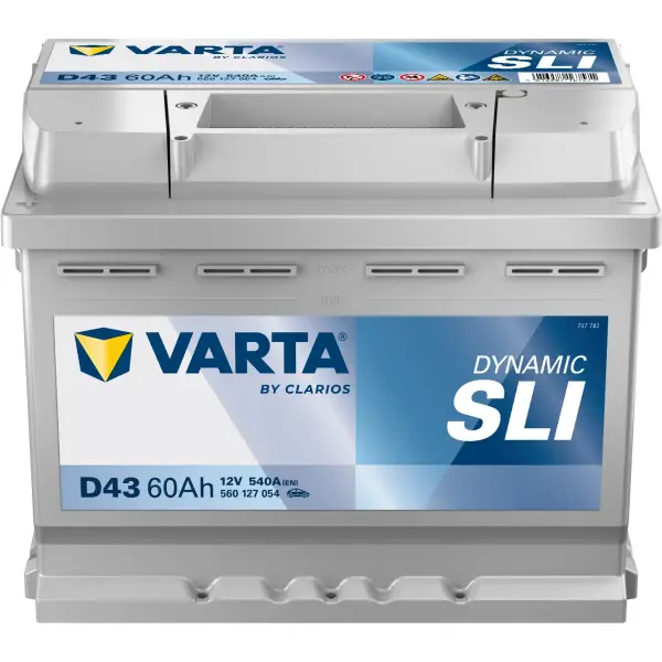 VARTA Dynamic SLI - D43 - 12V - 60AH - 540A (EN)
