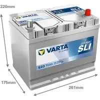 VARTA Dynamic SLI - E23 - 12V - 70AH - 630A (EN)
