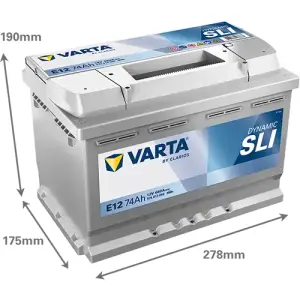 VARTA Dynamic SLI - E12 - 12V - 74AH - 680A (EN)
