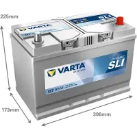 VARTA Dynamic SLI - G7 - 12V - 95AH - 830A (EN)