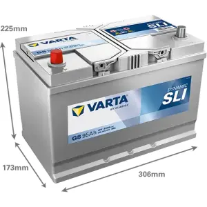 VARTA Dynamic SLI - G8 - 12V - 95AH - 830A (EN)