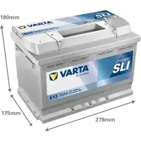 VARTA Dynamic SLI - E13 - 12V - 70AH - 640A (EN)