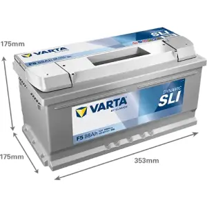 VARTA Dynamic SLI - F5 - 12V - 88AH - 740A (EN)