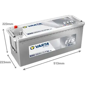VARTA Promotive EFB - B90 - 12V - 190AH - 1050A (EN)