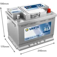 VARTA Promotive SLI - C20 - 12V - 55AH - 420A (EN)