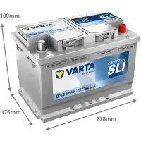 VARTA Promotive SLI - D33 - 12V - 66AH - 510A (EN)