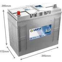 VARTA Promotive SLI - J2 - 12V - 125AH - 720A (EN)
