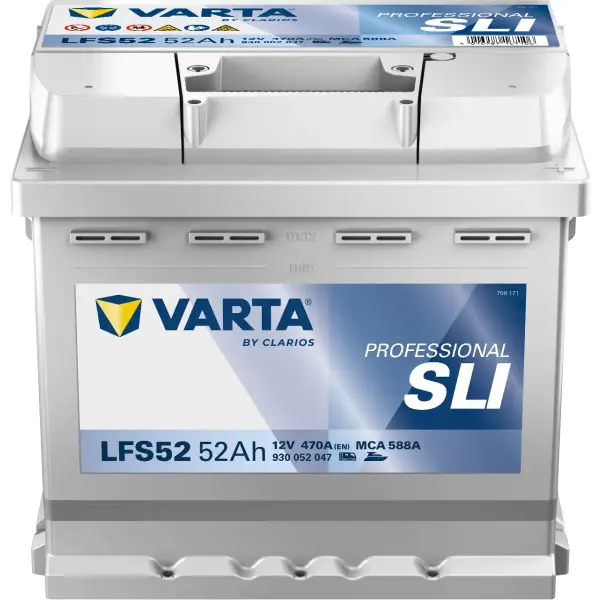 Varta Professional Starter SLI - LFS52 - 12V - 52AH - 470A (