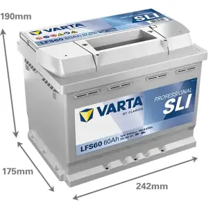 Varta Professional Starter SLI - LFS60 - 12V - 60AH - 540A (EN)