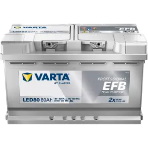 VARTA Professional Dual Purpose EFB - LED80 - 12V - 80AH - 800A (EN)