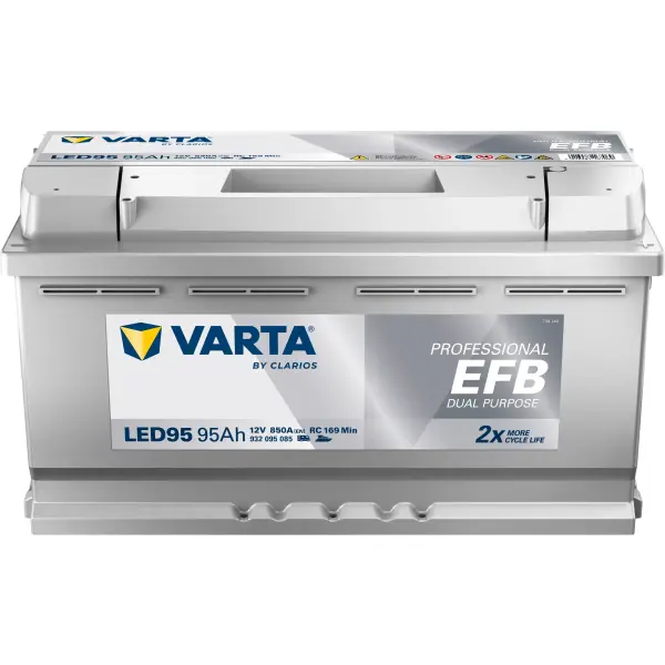 VARTA Professional Dual Purpose EFB - LED95 - 12V - 95AH - 8