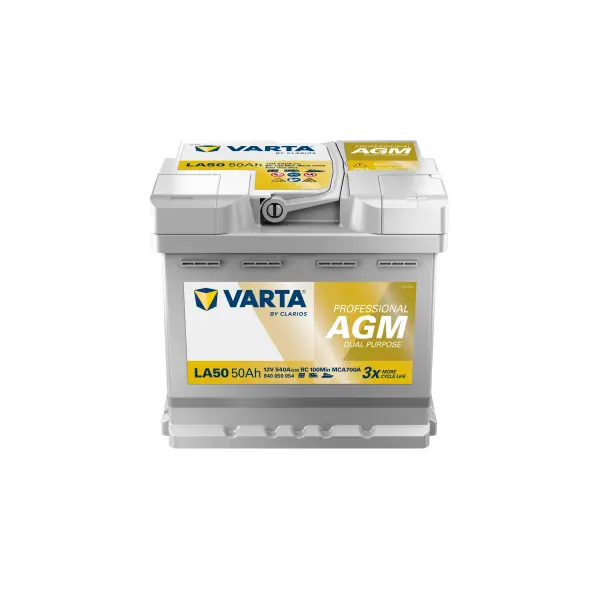 VARTA Professional Dual Purpose AGM - LA50 - 12V - 50AH - 54