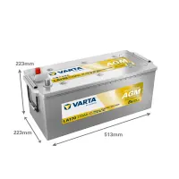 VARTA Professional Dual Purpose AGM - LA170 - 12V - 170AH - 1000A (EN)