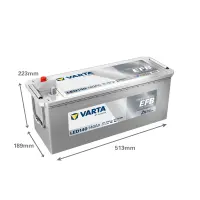 VARTA Professional Dual Purpose EFB - LED140 - 12V - 140AH - 800A (EN)
