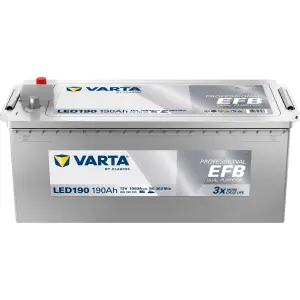 VARTA Professional Dual Purpose EFB - LED190 - 12V - 190AH - 1050A (EN)