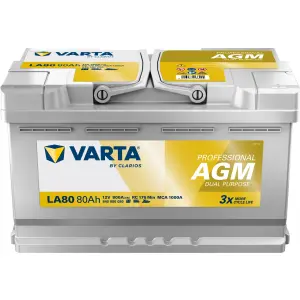VARTA Professional Dual Purpose AGM - LA80 - 12V - 80AH - 800A (EN)
