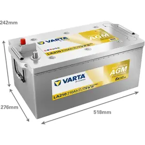 VARTA Professional Dual Purpose AGM - LA210 - 12V - 210AH - 1200A (EN)