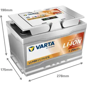 VARTA Professional LI-ON - LL100 - 12,8 V - 100 AH