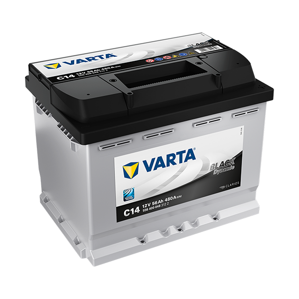 VARTA BLACK dynamic C14 - 12V - 56AH - 480A (EN)