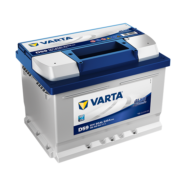 Varta Blue Dynamic D59 - 12V - 60AH - 540A (EN)