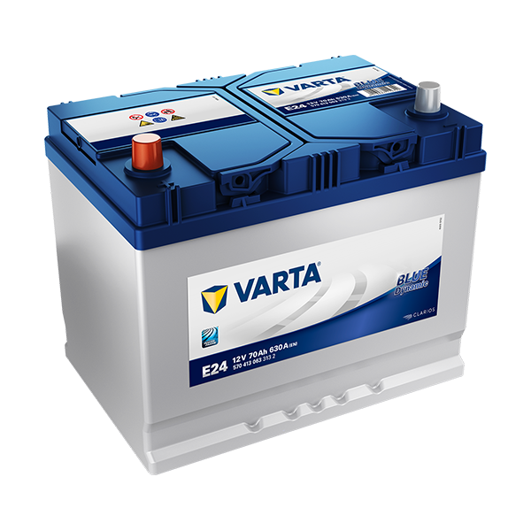 VARTA BLUE dynamic E24 - 12V - 70AH - 630A (EN)
